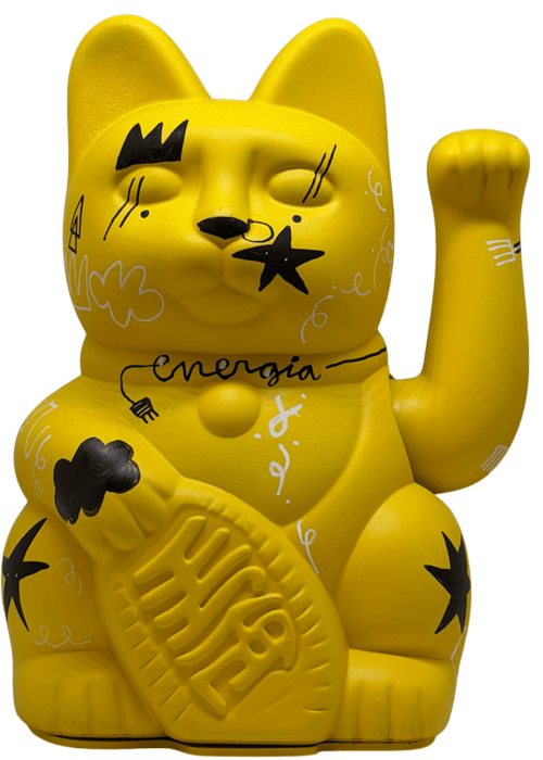 07-01 Maneki amarillo grande